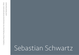 press kit  - Sebastian Schwartz