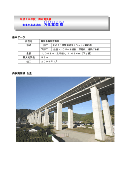 牧 高 架 橋 - NEXCO中日本
