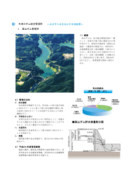 高山ダム貯水容量配分図