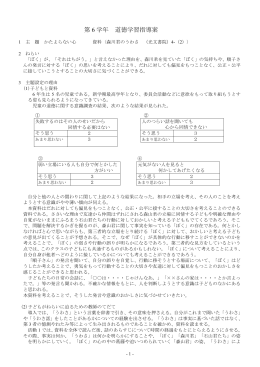 森川君のうわさ指導案PDF