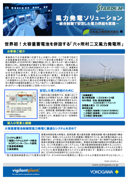 風力発電ソリューション