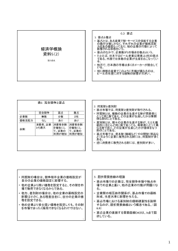 経済学概論 資料5（2）