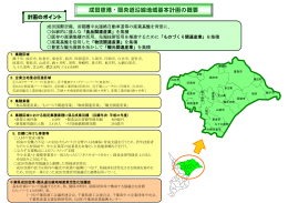 成田空港・圏央道沿線地域基本計画の概要