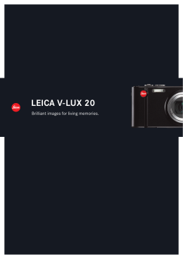 V-LUX 20 - Leica Camera AG