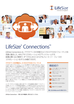 LifeSize® Connections