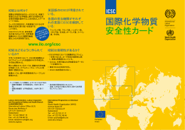 国際化学物質安全性カード  pdf - 0.6 MB