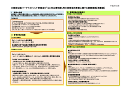 大阪城公園パークマネジメント事業及び「もと市立博物館」等の民間活用
