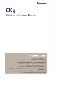 CK3 Multidock Software Update Instructions