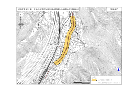 大阪府景観計画 歴史的街道区域図（重点区域）山中宿地区（阪南市） 別