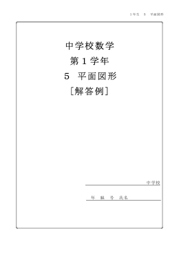 解答（PDF