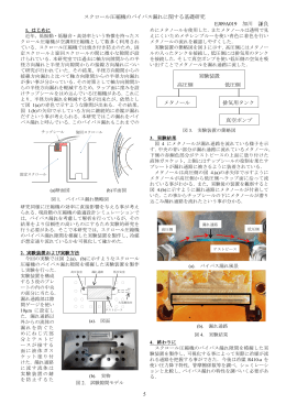 スクロール圧縮機のバイパス漏れに関する基礎研究 EJ09A019 加川 謙