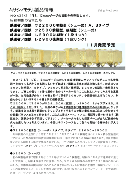 昭和初期の貨車たち1（1/87） - ムサシノ モデル ホームページ