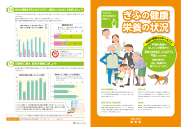 平成23年度岐阜県県民栄養調査報告（概要版）(PDF:2208KB)