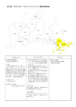 第2図リゾート構想対象地域 (PDF : 148KB)