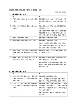 1 姫路市老朽危険空き家対策（個人向け）補助金 Q＆A （平成 27 年 4 月