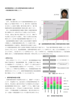 超高層建築物から見る容積率緩和制度の効果分析 ～東京都区部を対象