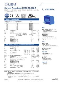 Current Transducer HASS 50..600-S