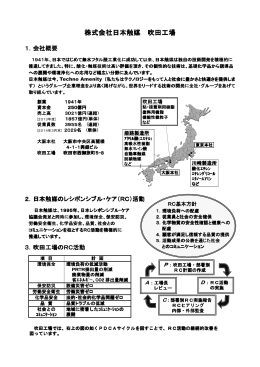 株式会社日本触媒 吹田工場 [PDFファイル／1.11MB]
