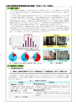 広島市橋梁維持管理実施計画の概要（平成27年1月改訂）