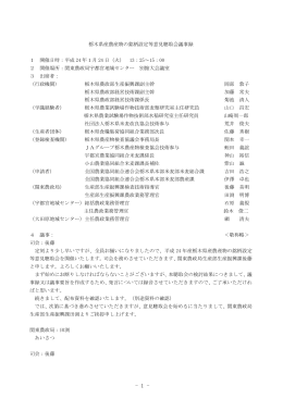 栃木県 議事録（PDF：289KB）
