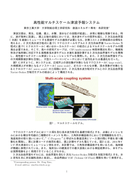 高性能マルチスケール津波予報システム