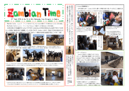 Zambian通信 14（PDF/476KB）