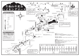 不動山の巨石ハイキングコース(橋本市観光協会作成)（PDF：714.7KB）