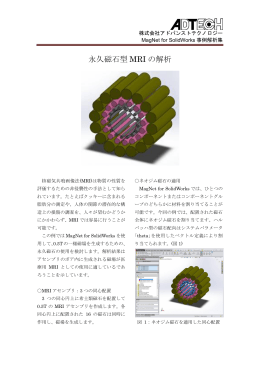 永久磁石型MRIの解析（PDF - 株式会社 アドバンストテクノロジー