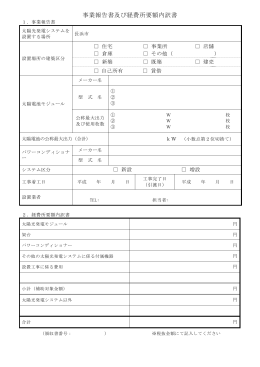 事業報告書及び経費所要額内訳書 [41KB pdfファイル]