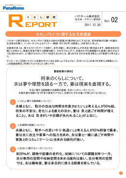 くらし研究REPORT Vol.02