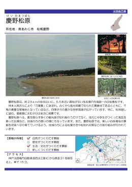 慶野松原（PDF：62KB）