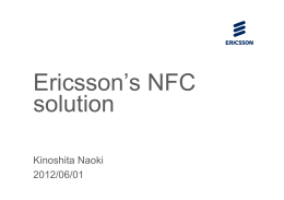 NFC - Ericsson