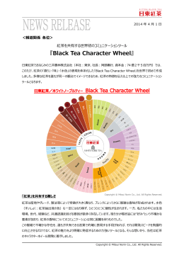 Black Tea Character Wheel