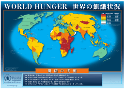 ワールド・ハンガーマップ（国連世界食糧計画）