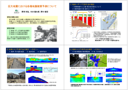 b-6.巨大地震における各種地盤被害予測について（野田・中井・野中）