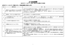 よくある質問