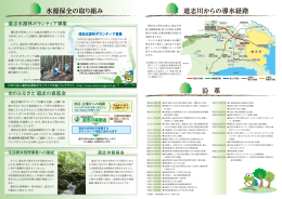 水源保全の取り組み 道志川からの導水経路 沿 革