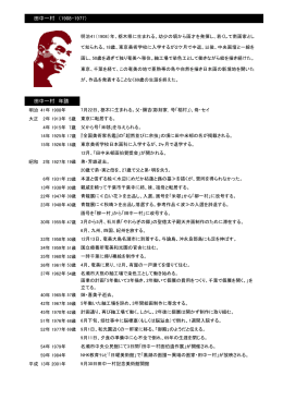 田中一村プロフィール（PDF）