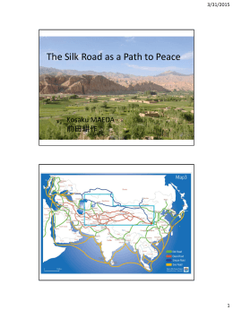 The Silk Road as a Path to Peace