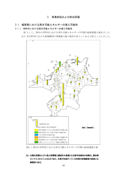 福岡島県内再生可能エネルギー導入可能性等調査総括（Pdf）