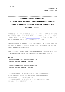 売買革命 データ連動オプション Yahoo!不動産(中古