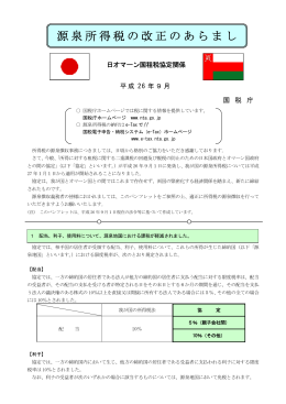 （日オマーン国租税協定）（PDF/146KB）