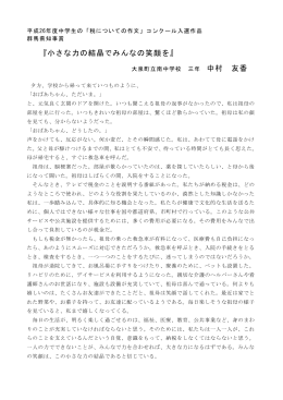 「税についての作文」コンクール群馬県知事賞作品（pdfファイル：147KB）