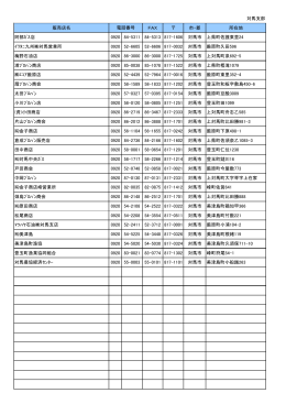 会員名簿 HP用 - 長崎県LPガス協会