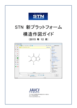 STN 新プラットフォーム 構造作図ガイド (2015 年 8 月)