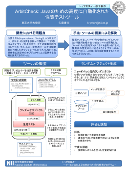 ポスター発表 - トップエスイー