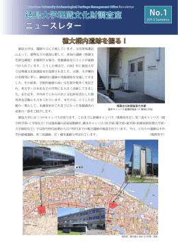 ニュースレター No.1 - 徳島大学埋蔵文化財調査室
