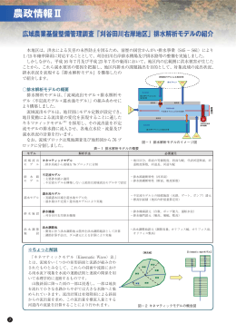 「刈谷田川右岸地区」排水解析モデルの紹介（PDF：759KB）
