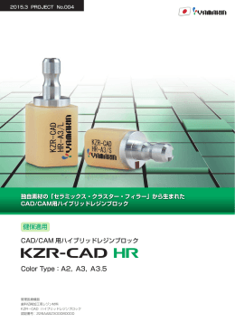 KZR-CAD ハイブリッドレジンブロック