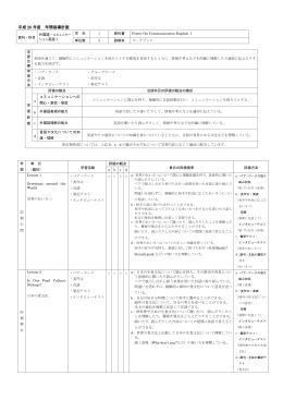 コミニュケーション英語Ⅰ PDF